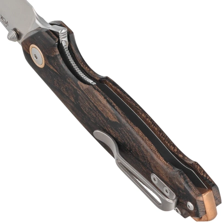 Nóż składany Viper Katla Ziricote Wood, Satin M390 by Jesper Voxnæs (V5985ZI)