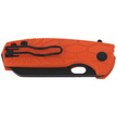 Fox Baby Core FRN Orange Knife, Black Stonewashed N690 by Jesper Voxnaes (FX-608 OR)