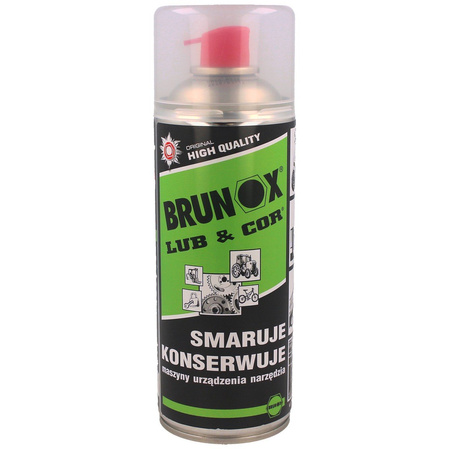 Brunox Lub & Cor U Machine and Chain Lubricant, Spray 400ml (BT1301)