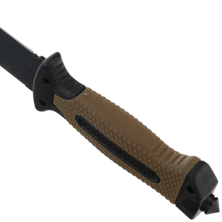 Nóż Martinez Albainox ABS/Rubber Coyote/Black, Black 3Cr13Mov (32664)