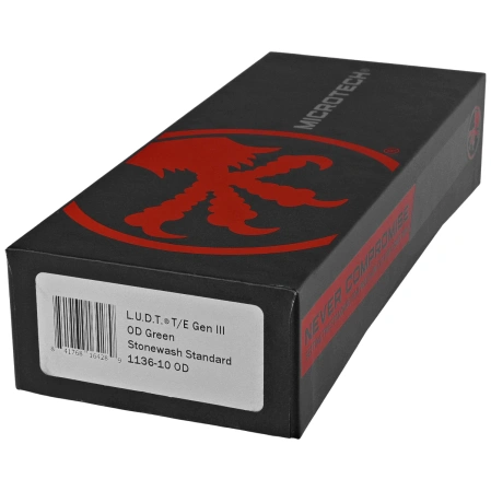 Nóż automatyczny Microtech LUDT Gen III T/E OD Green Aluminium, Stonewashed M390MK by Tony Marfione (1136-10OD)