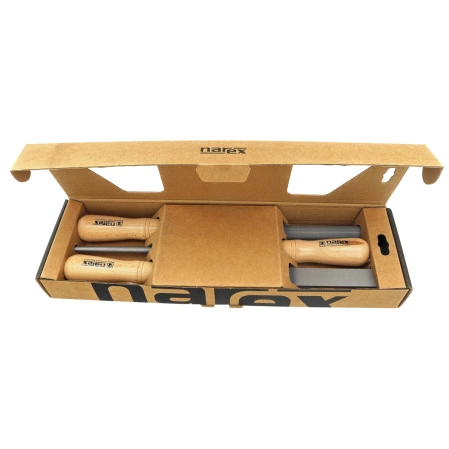 Zestaw pilników do metalu Mikov Narex Profi 3 szt. 250 mm (854303)