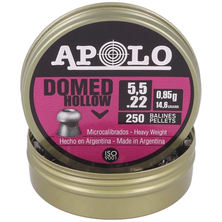 Śrut Apolo Domed Hollow 5.52 mm, 250 szt. 0.95g/14.6gr (19702-2)