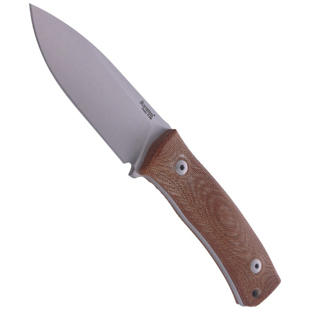Nóż LionSteel Bushcraft Natural Canvas, Satin Satin M390 by Molletta (M4 CVN)