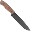 Nóż Za-Pas Expendable Brown Toxic Micarta, Black Cerakote NMV (EXT-CE-M-BR)