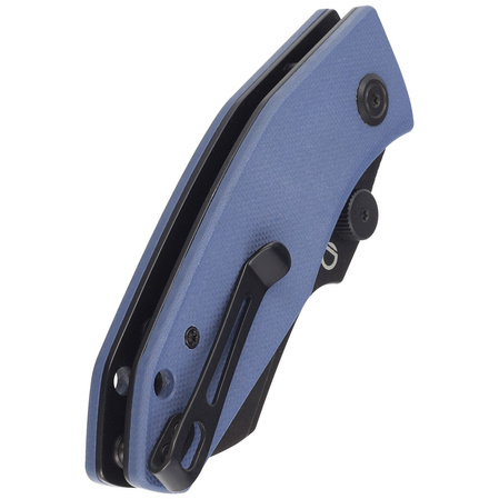 Nóż składany Kubey Knife Monsterdog Denim Blue G10, Darkwashed 14C28N by Dmitry Osarenko (KU337B)