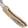 Nóż składany Microtech Stitch Ram-Lok S/E Tan Fluted G10, Apocalyptic M390MK by Borka Blades and Tony Marfione (169RL-10APFLGTTA)
