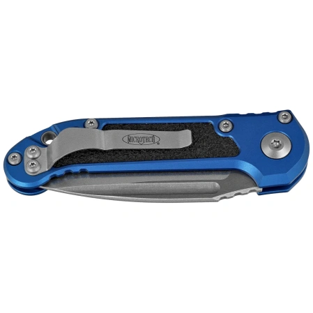 Microtech LUDT Gen III S/E Automatic Knife Blue Aluminum, Stonewashed M390MK by Tony Marfione (1135-10BL)