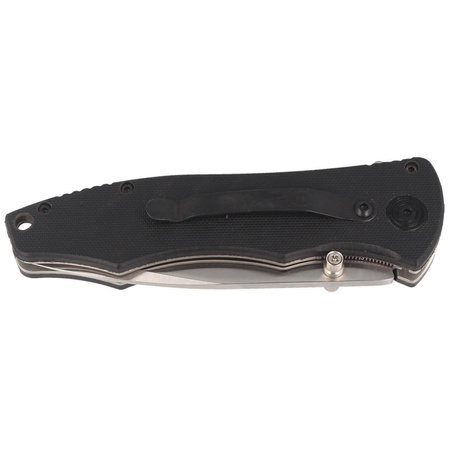 Muela Panzer-10 Black PTB/Fiber Glass Knife, Satin X60CrMoV15