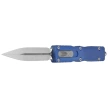 Microtech Dirac Delta D/E OTF Knife Navy Aluminum, Stonewashed by Tony Marfione (227-10NA)