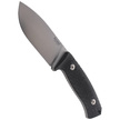 LionSteel Bushcraft Micarta Black / Fixed Satin Blade (M3 MI)