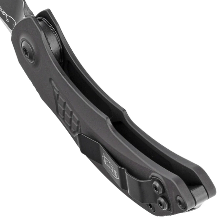 Microtech Brachial Auto Black Aluminium, Black M390 by Bastinelli and Tony Marfione (268A-1T)