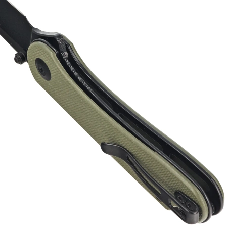 Civivi Knife Elementum Wharncliffe OD Green G10, Black Nitro-V (C18062AF-2)