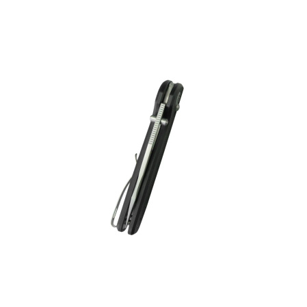 Nóż składany Kubey Bluff KU248F Black G10, Sandblasted 14C28N by Garet Caronna