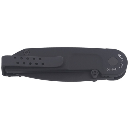 Extrema Ratio BF1 CD Black Aluminum Knife, Black MIL-C N690 (04.1000.0143/BLK)