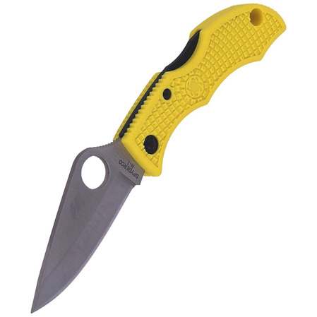 Spyderco Ladybug 3 Salt FRN Yellow Plain knife (LYLP3)