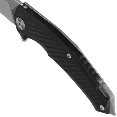 Nóż składany Decor Habitat Third Thunder LE No 022/500 Black G10/Titanium, Satin/ Stonewashed D2 (K4105)