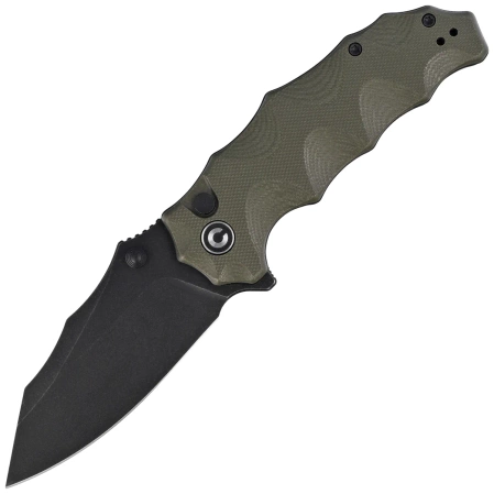 Civivi Natterjack Knife OD Green G10, Black Stonewashed 14C28N (C24028-1)