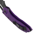 Microtech Stitch-A S/E Knife Purple Aluminum, Black M390 by Borka Blades and Tony Marfione (169-1PU)
