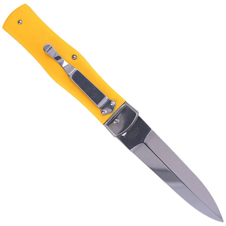 Nóż sprężynowy Mikov Predator ABS, Klips (241-NH-1/N YELLOW)