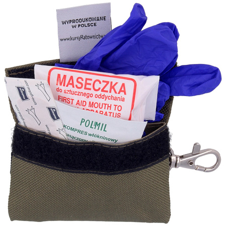 Emergency kit Medaid (BRELOK PLUS GREEN)
