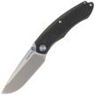 Remette Wild Species GC103 Knife Green/Black G10, Fine Hand Grinding 14C28N (GC103-D)