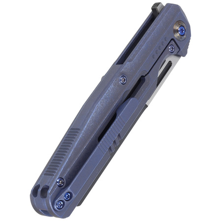 Nóż składany WE Knife Reiver LE No 044/260 Blue Titanium, Black Stonewashed CPM S35VN (WE16020-4)