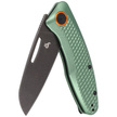 BlackFox Feresa OD GreenAluminium, Black Stone Washed D2 by Grigorii Matveev knife (BF-762 OD)