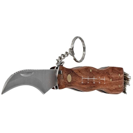 Martinez Albainox Setera Mushroom Knife Madera Wood, Satin 3Cr13MoV (10505)