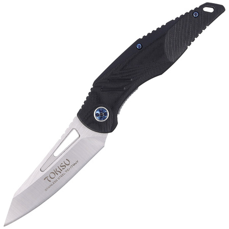 TOKISU Tactical, Black G10, Satin knife (18685)