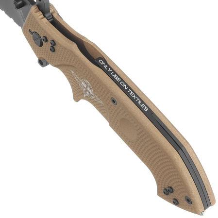 Extrema Ratio Glauca J1 NS Desert Aluminum, Black MIL-C N690 (04.1000.0165/RVHCS/NS)