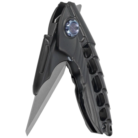 RikeKnife Alien 1 Black DLC Titanium, Satin M390 (RK-Alien1-B)