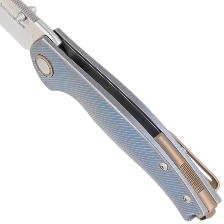 Viper Vale Blue Titanium, Satin MagnaCut by Jesper Voxnæs Knife (V6004TIBL)