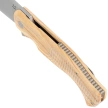 Fox Knife Eastwood Tiger Olive Wood, Satin CPM S90V by Gudy Van Poppel (FX-524 OL)