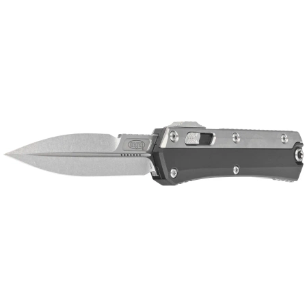 Microtech Glykon D/E Bayonet Black Aluminium/Titanium, Stonewashed by Tony and Sean Marfione (184-10)