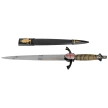 Decor Habitat Templar Dagger Black/Gold ABS, Satin Stainless Steel (S0301)