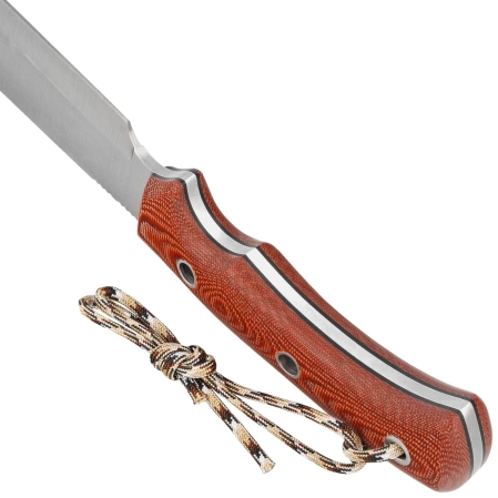 Maczeta Muela Sherpa 18-C Brown Micarta, Satin X50CrMoV15