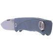 LionSteel Thrill Knife Blue Titanium, Satin M390 by Molletta (TL BL)