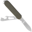 Martinez Albainox 7-Function Pocket Knife, Green Fiber Glass, Mirror 3Cr13MoV (11016)