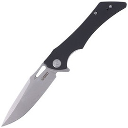 Kubey Raven KB245D Knife Black G10, Bead Blasted AUS-10 by Jelly Jerry