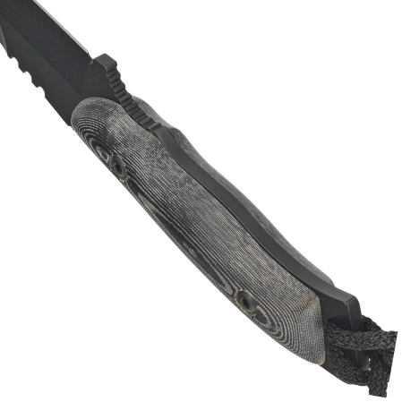 Muela Hornet-10N Gray Micarta, Black X50CrMoV15 knife