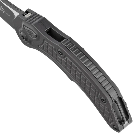 Nóż automatyczny Microtech Brachial Auto Black Aluminium, Black M390 by Bastinelli and Tony Marfione (268A-1T)