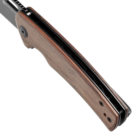 Sencut Knife Vesperon Guibourtia Wood, Black 9Cr18MoV (S20065-4)