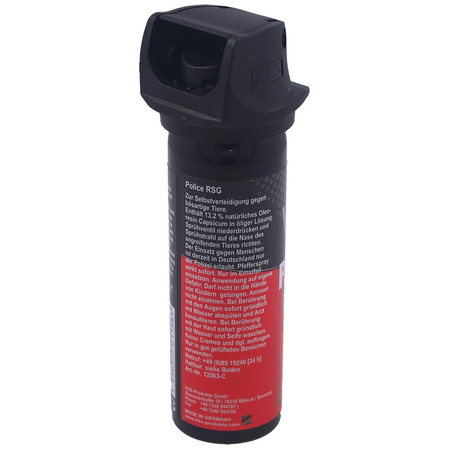Pepper spray KKS VESK Police RSG Gel 2mln SHU 63ml Cone (12063-C V)