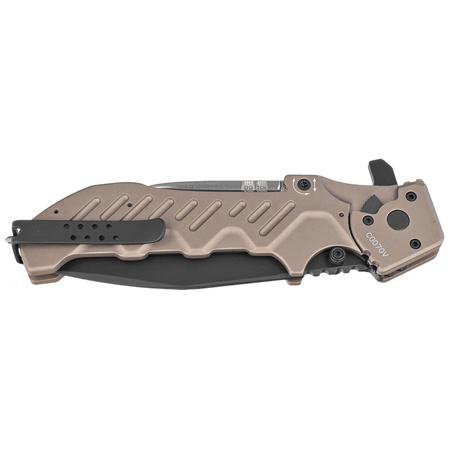 Nóż składany Extrema Ratio Glauca G1 Tactical Mud Aluminium, Black MIL-C N690 (04.1000.0179/TM)
