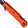 Nóż składany MKM Lov Orange FRN, Black Top Shield N690 by Jesper Voxnæs (MK LV-POR)