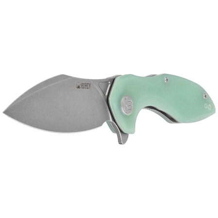 Nóż składany Kubey Nobel Jade G10, Beadblasted 14C26N (KU236M)