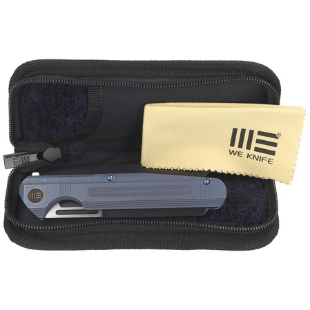 WE Knife Reiver LE No 044/260 Blue Titanium, Black Stonewashed CPM S35VN (WE16020-4)