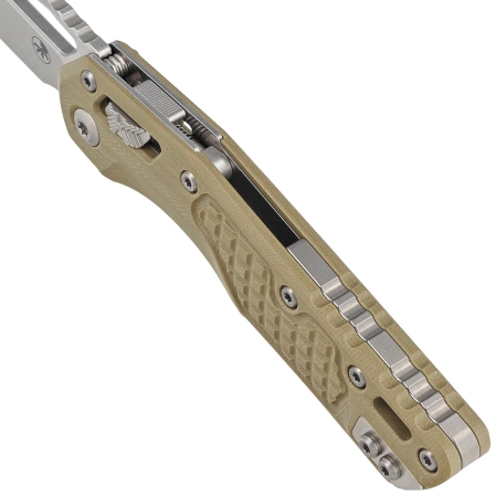 Microtech MSI S/E Ram-Lok OD Green Frag G10, Stonewashed M390MK by Tony Marfione (210-10FRGTOD)