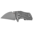 Bestech 2500 Delta Knife Dark Gray Titanium, Bead Blasted CPM S35VN by Poltergeist Works (BT2006B)